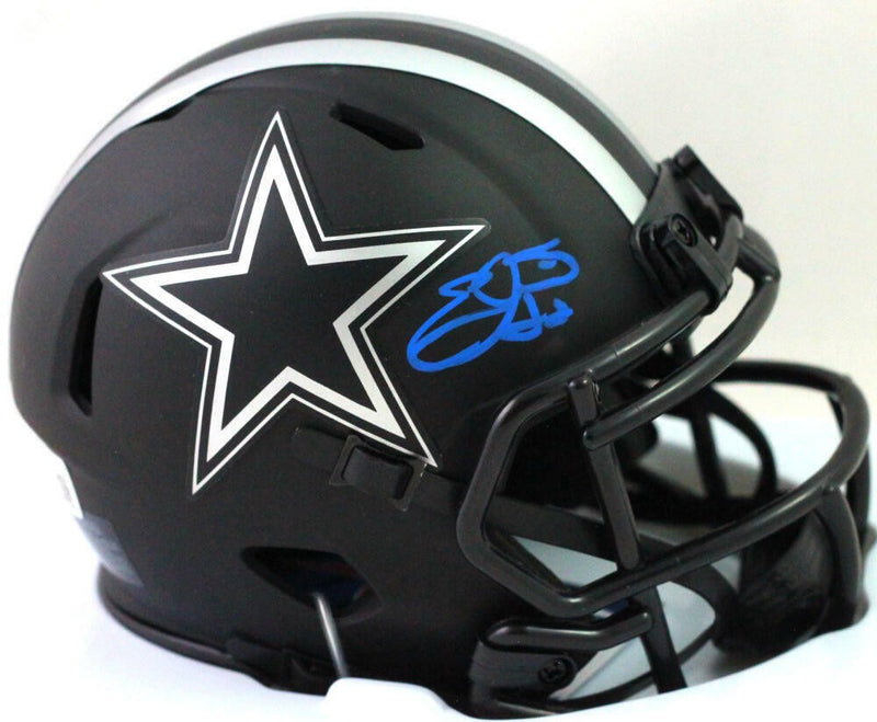 Emmitt Smith Signed Dallas Cowboys Eclipse Speed Mini Helmet