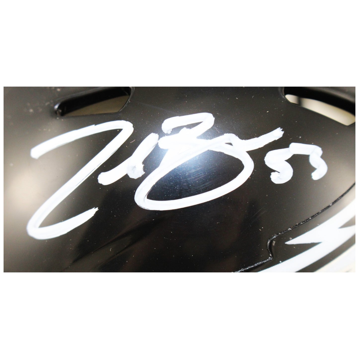 Zack Baun Autographed Philadelphia Eagles Alternate Mini Helmet