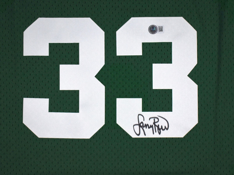 Larry Bird Autographed Boston Celtics Mitchell & Ness Green Jersey