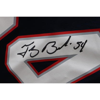 Tedy Bruschi New England Patriots Autographed Nike Jersey