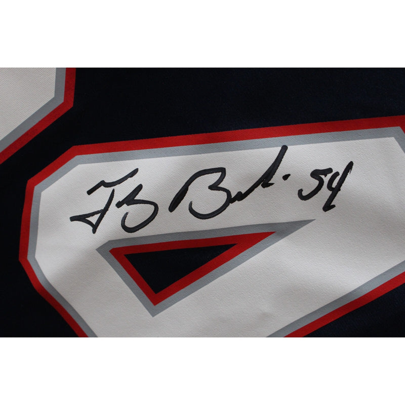 Tedy Bruschi New England Patriots Autographed Nike Jersey