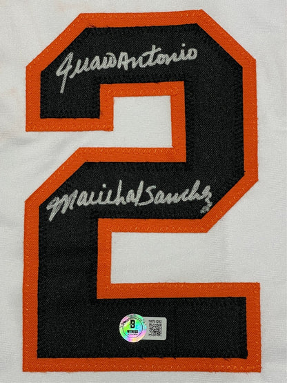 Juan Marichal San Francisco Giants Signed Custom White Jersey (Beckett COA)