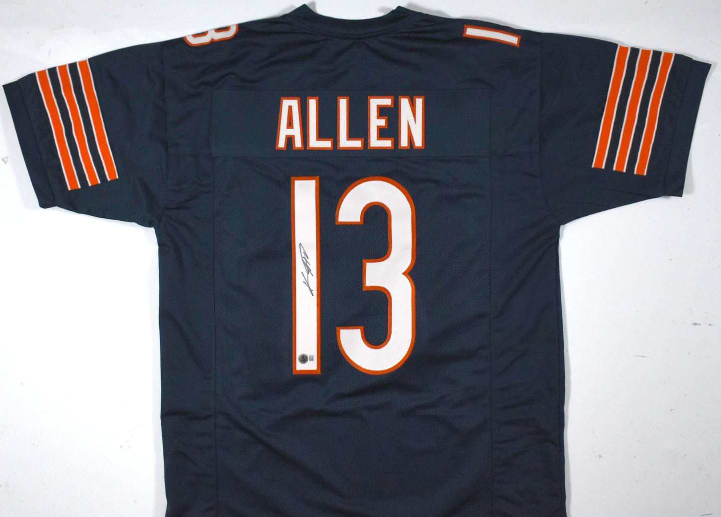 Keenan Allen Autographed Custom Blue Jersey
