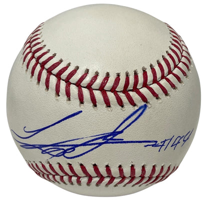 Lazaro Montes Signed Seattle Mariners Official MLB Baseball (JSA COA)
