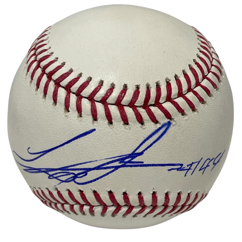 Lazaro Montes Signed Seattle Mariners Official MLB Baseball (JSA COA)