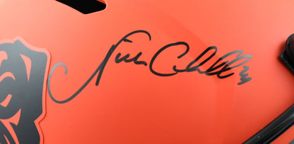 Nick Chubb Autographed Cleveland Browns Full Size Rave Speed Helmet