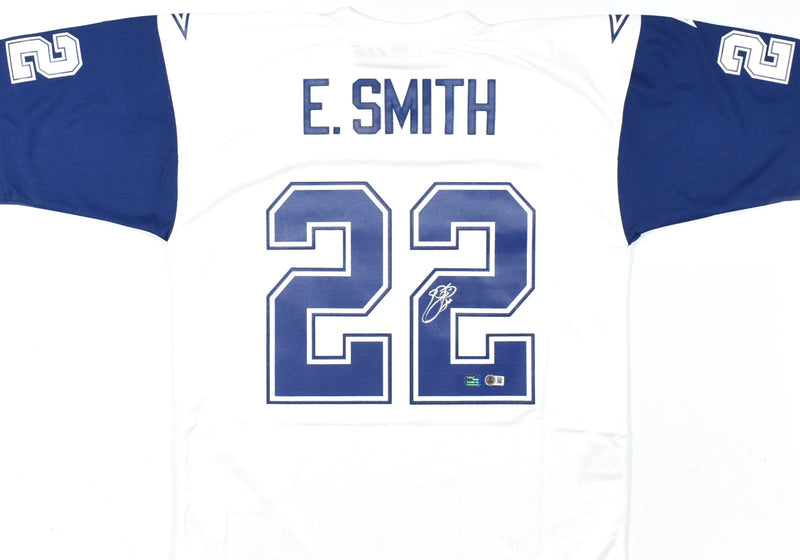 Emmitt Smith Autographed Dallas Cowboys Mitchell & Ness Legacy Jersey