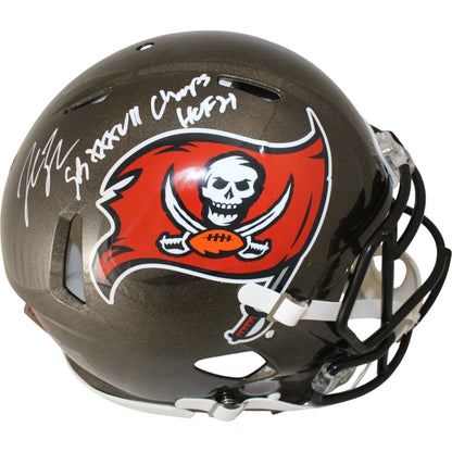 John Lynch Tampa Bay Buccaneers Signed Full Size Authentic Throwback Helmet