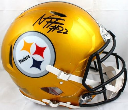 Najee Harris Autographed Pittsburgh Steelers Flash Speed Authentic Helmet