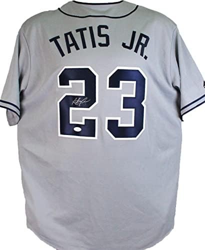 Fernando Tatis Jr. San Diego Padres Autographed Grey Jersey