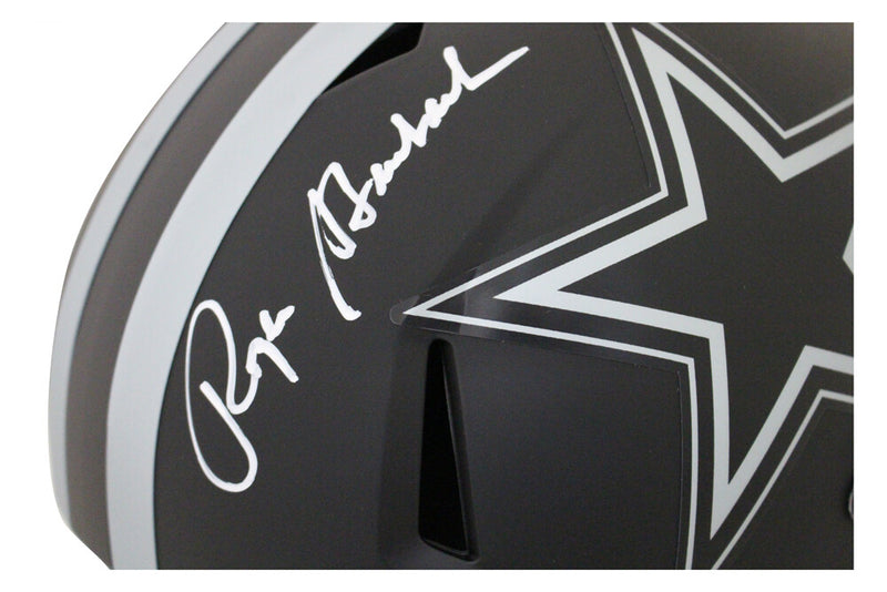 Roger Staubach Signed Dallas Cowboys Eclipse Full Size Replica Helmet BAS