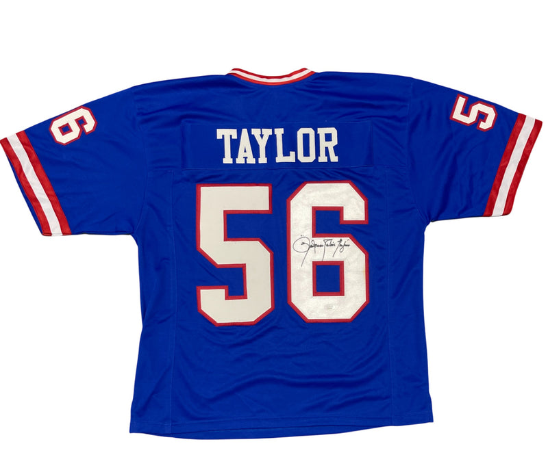 Lawrence Taylor New York Giants Signed Custom Jersey Beckett COA