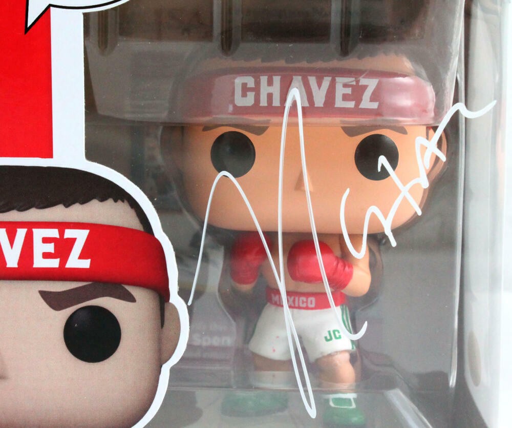 Julio Cesar Chavez Signed Funko Pop Figurine #03