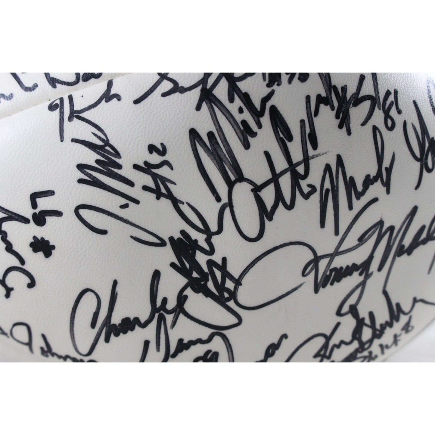 John Elway & 1993 Denver Broncos Team Signed Football (56 Sigs) - Beckett