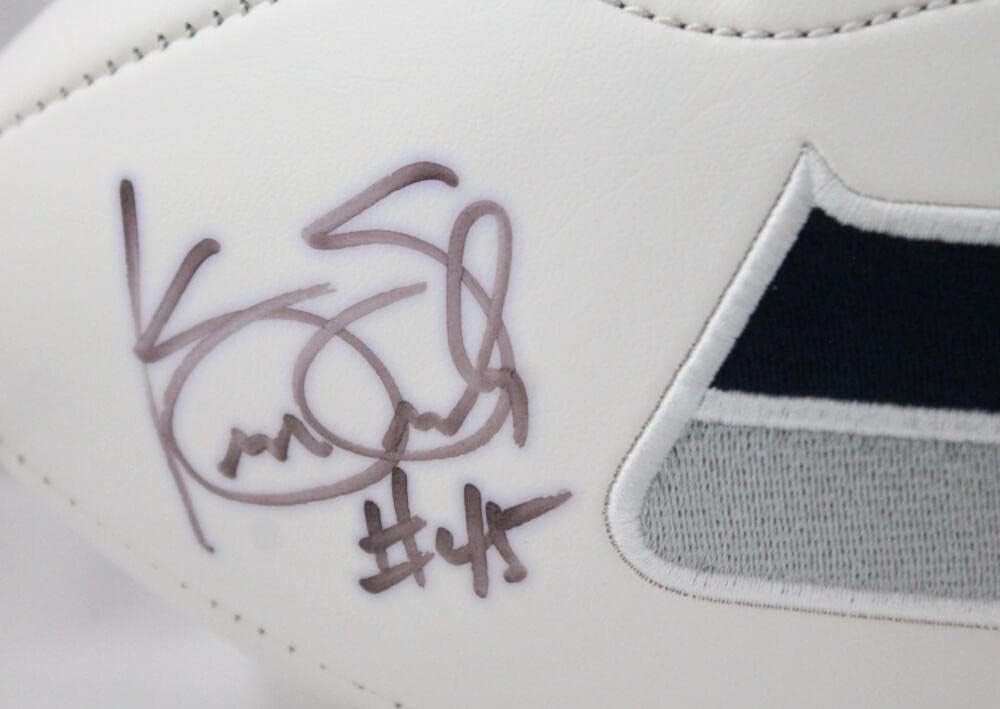 Kenny Easley Signed Seattle Seahawks Logo Football HOF 17