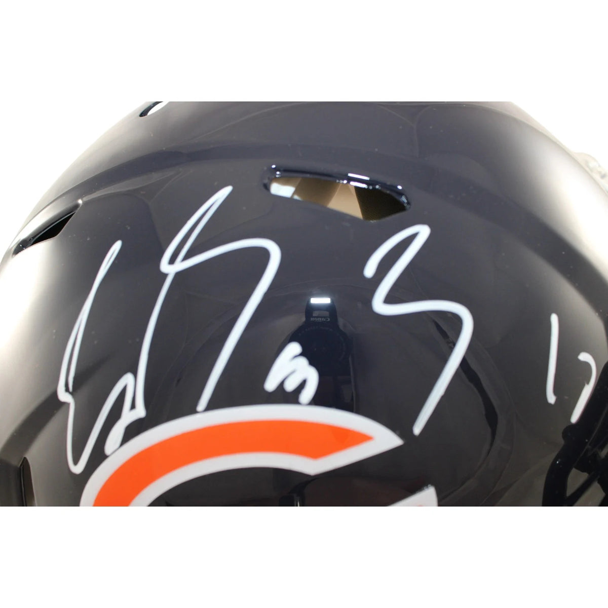 Luther Burden Signed Chicago Bears Authentic Helmet