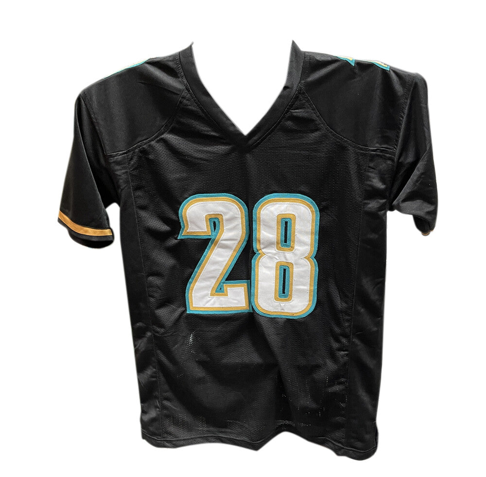 Fred Taylor Signed Jacksonville Jaguars Jersey Black Pride of the Jaguars