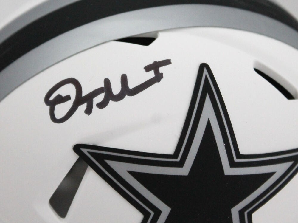 Jalen Tolbert Autographed Dallas Cowboys Lunar Speed Mini Helmet