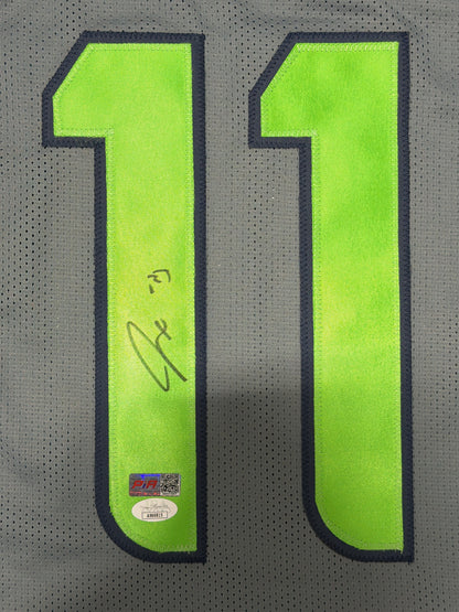 Jaxon Smith-Njigba Signed Seattle Seahawks Custom Jersey