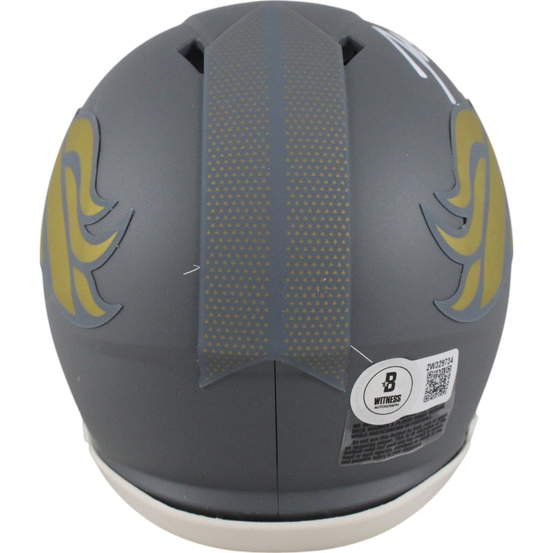 John Lynch Tampa Bay Buccaneers Autographed Slate Mini Helmet