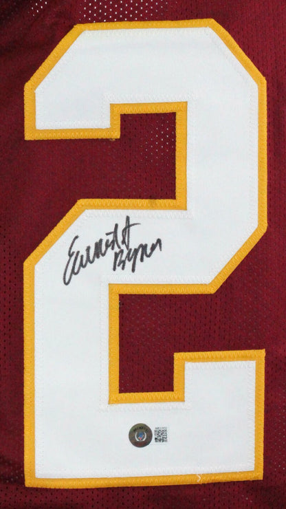 Earnest Byner Autographed Maroon Custom Football Jersey
