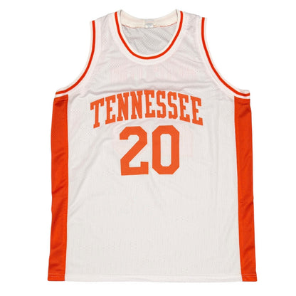 Allan Houston Tennessee Volunteers Signed Custom Jersey (Beckett BAS COA)