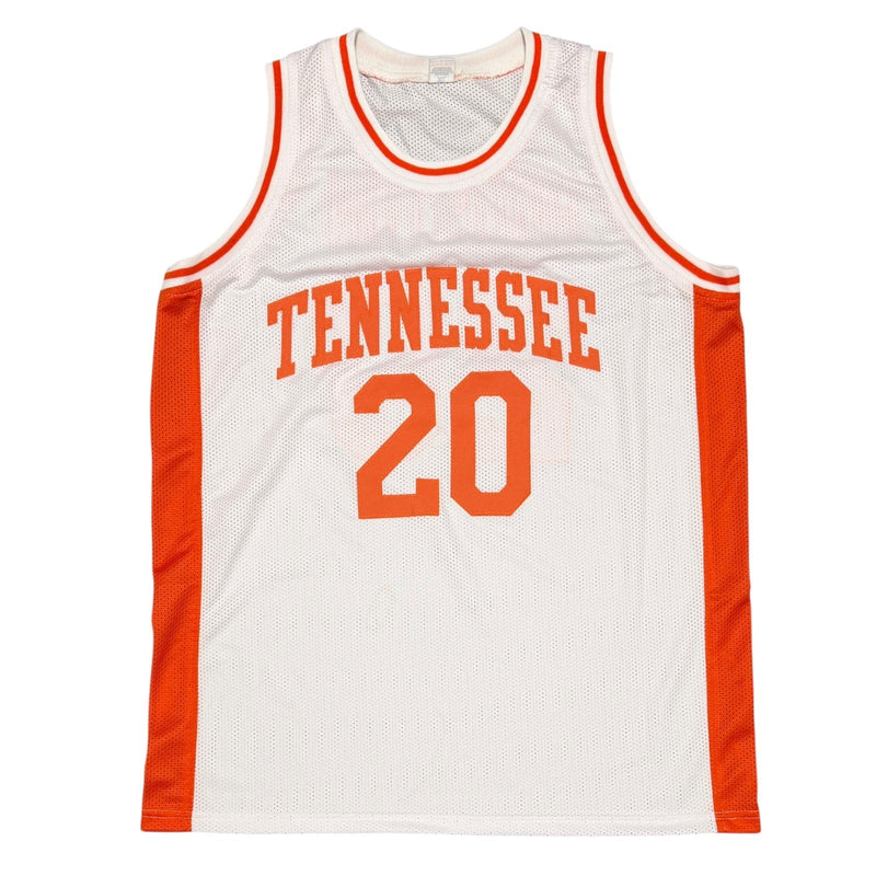 Allan Houston Tennessee Volunteers Signed Custom Jersey (Beckett BAS COA)