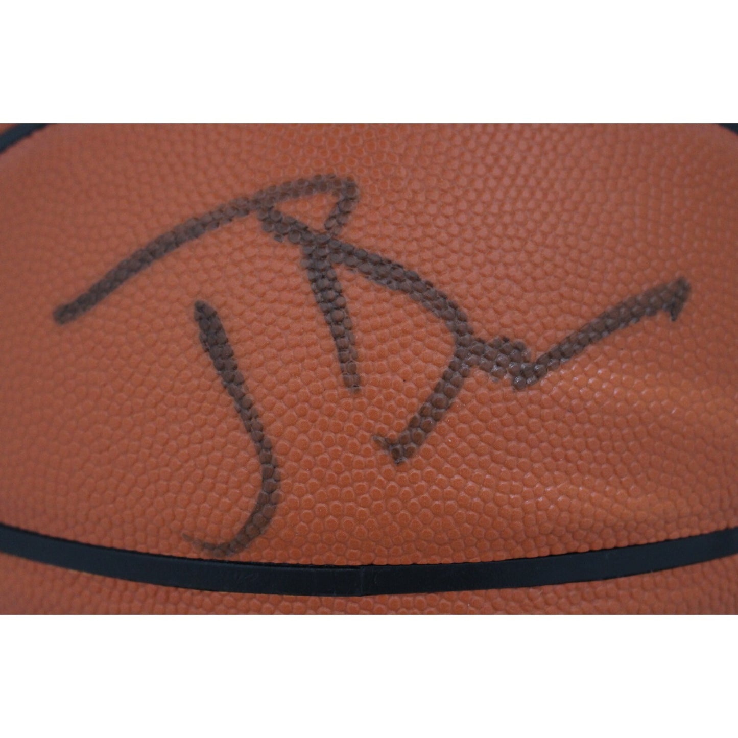 Joe Dumars Autographed Detroit Pistons Basketball
