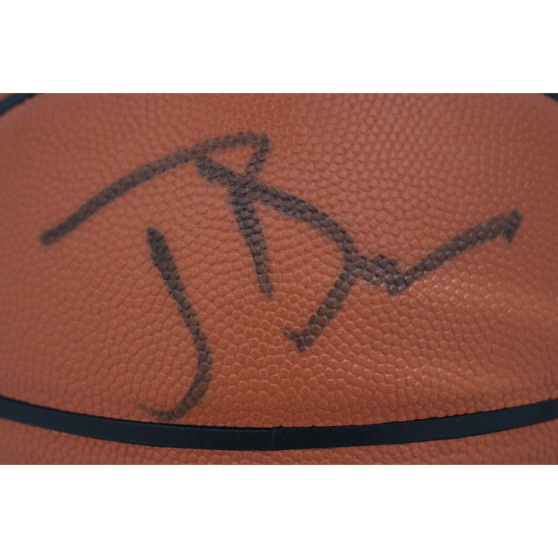 Joe Dumars Autographed Detroit Pistons Basketball