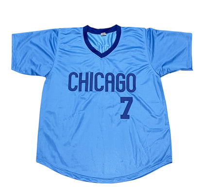 Rick Monday Signed Chicago Cubs Custom Baseball Jersey (BAS COA)