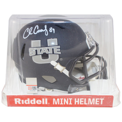 Chris Cooley Autographed Utah State Aggies Mini Helmet