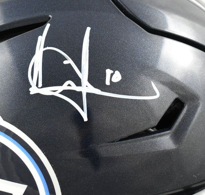 Vince Young Autographed Tennessee Titans Full Size Riddell Speedflex Helmet
