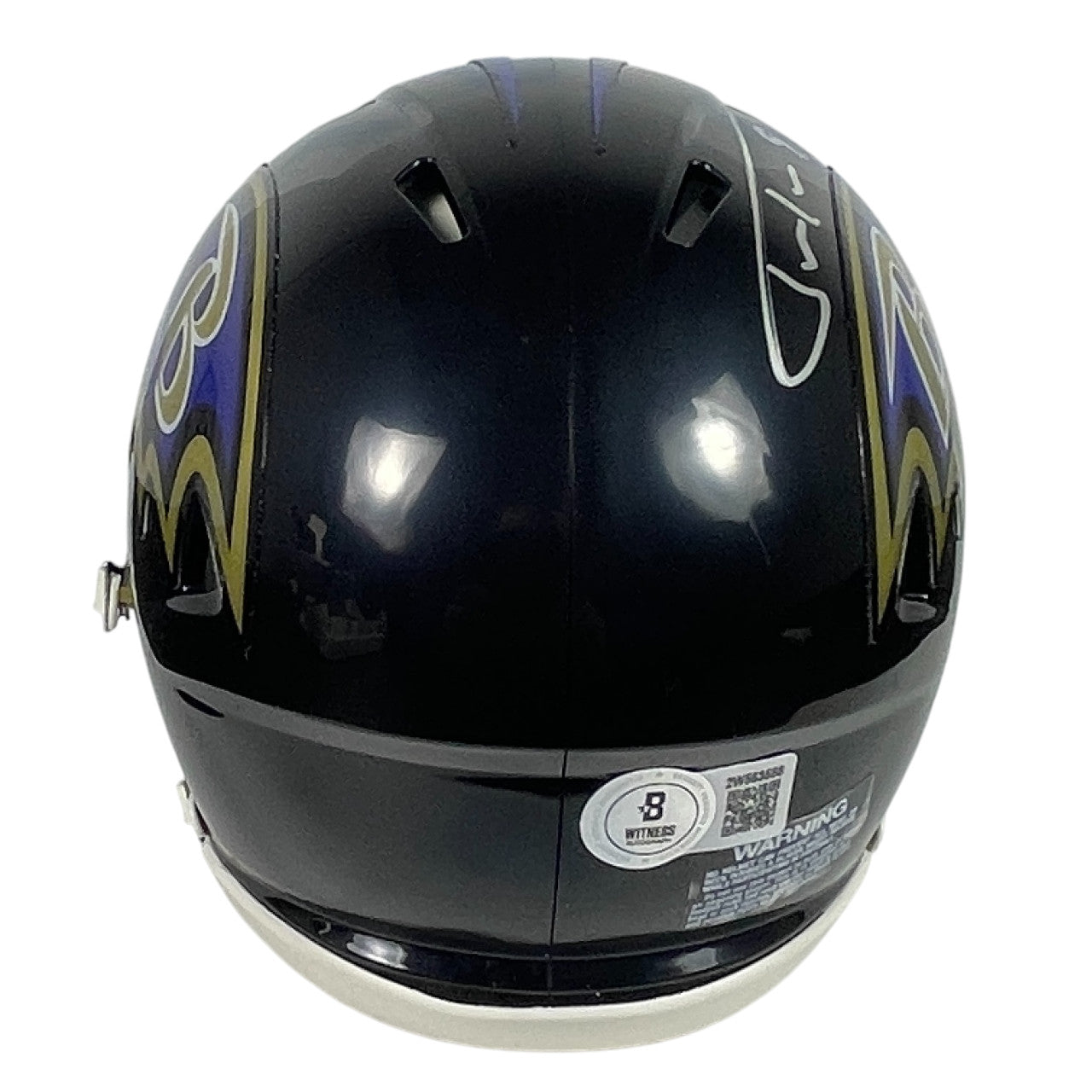 Justin Tucker Signed Baltimore Ravens Speed Mini Helmet (Beckett COA)