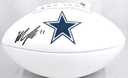 Micah Parsons Signed Dallas Cowboys Logo Football
