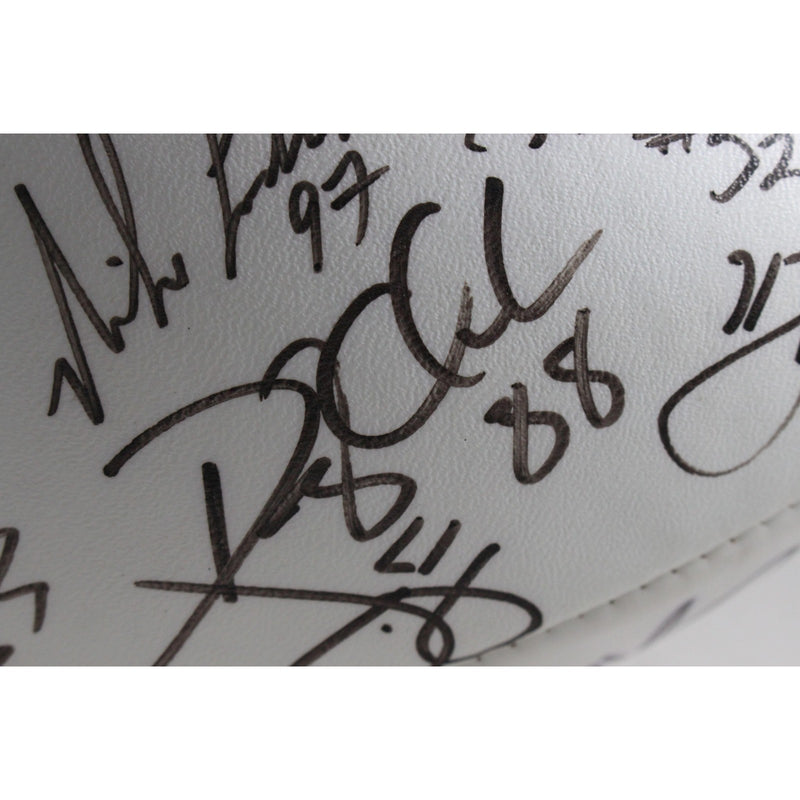 Pat Bowlen & Mike Shanahan Multi-Signed 2000 Denver Broncos Team Football