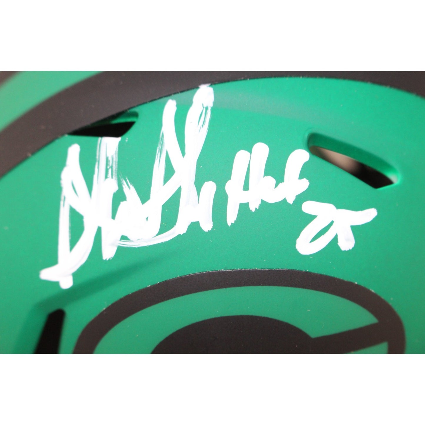Sterling Sharpe Autographed Green Bay Packers Rave Mini Helmet (HOF)