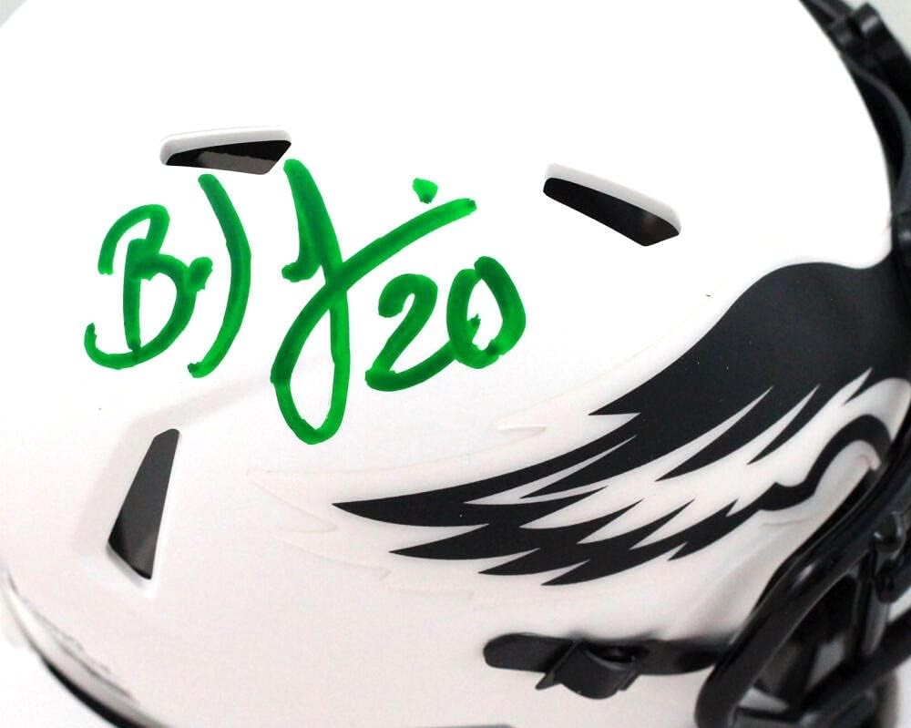 Brian Dawkins Signed Philadelphia Eagles Lunar Speed Mini Helmet