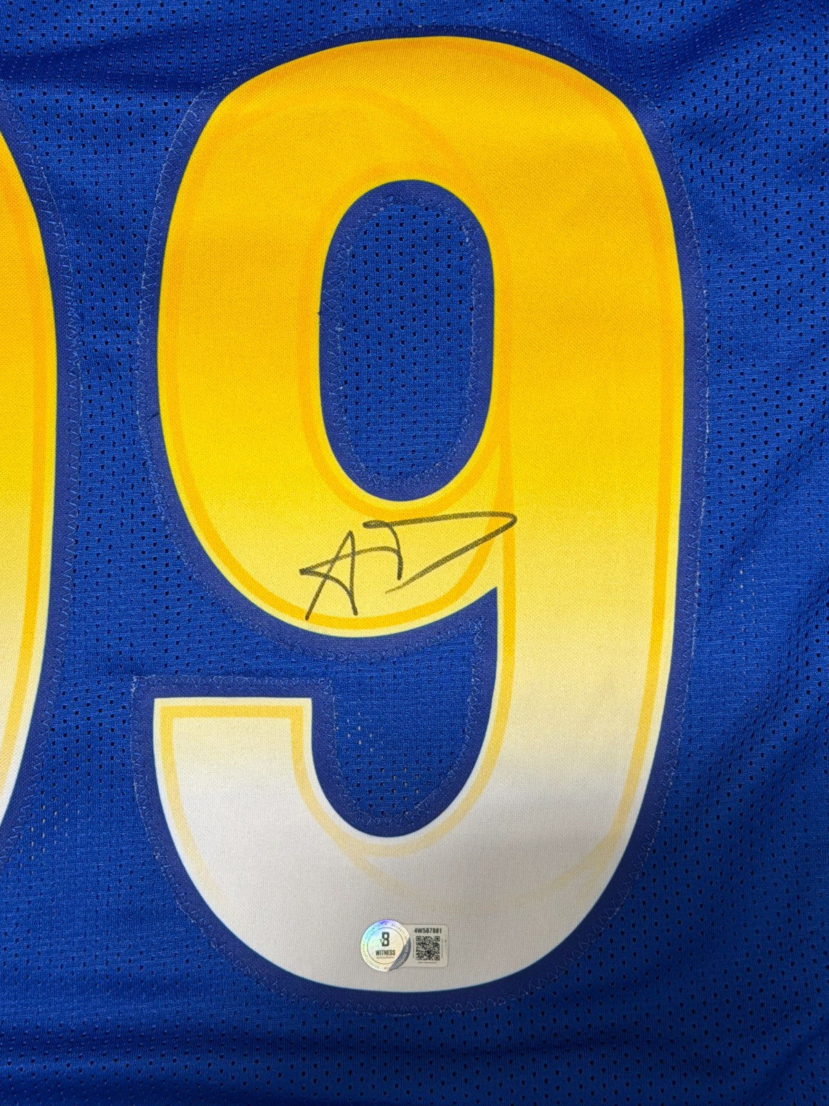 Aaron Donald Autographed Los Angeles Rams Custom Jersey