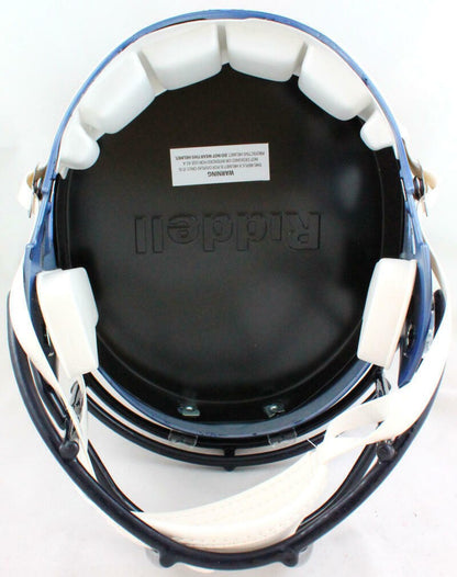 John Lynch Autographed Denver Broncos White Speed Full Size Helmet