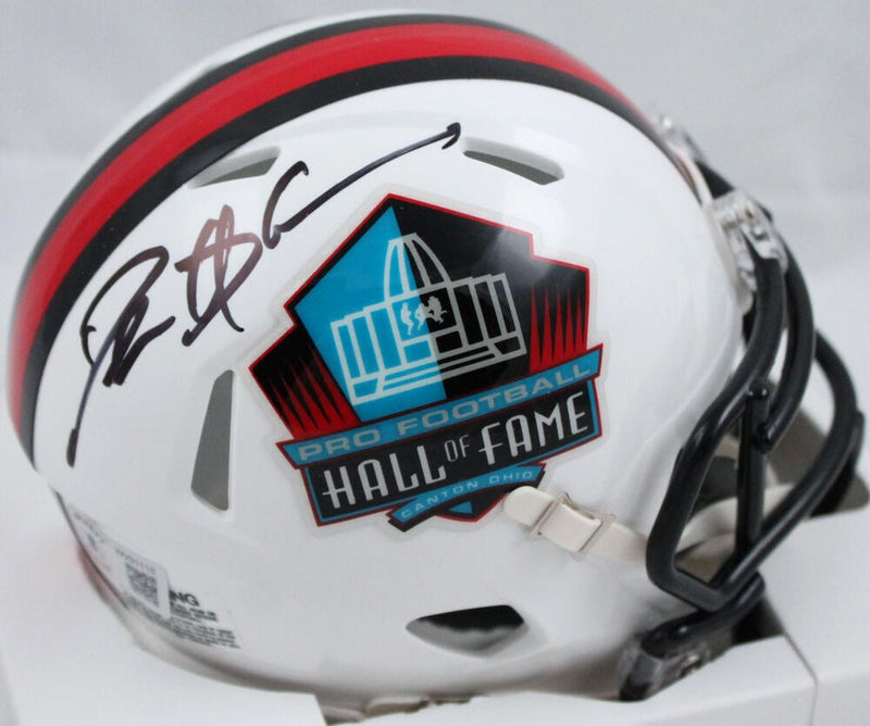 Deion Sanders Signed NFL HOF Speed Mini Helmet - Black