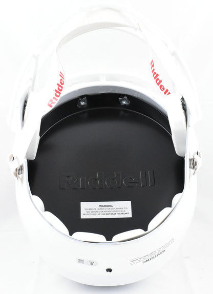 DeMarvion Overshown Signed Texas Longhorns Full Size Speed Helmet