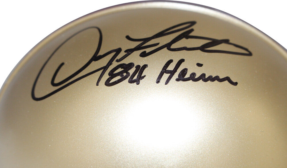 Doug Flutie Signed Boston College Eagles VSR4 Heisman Mini Helmet