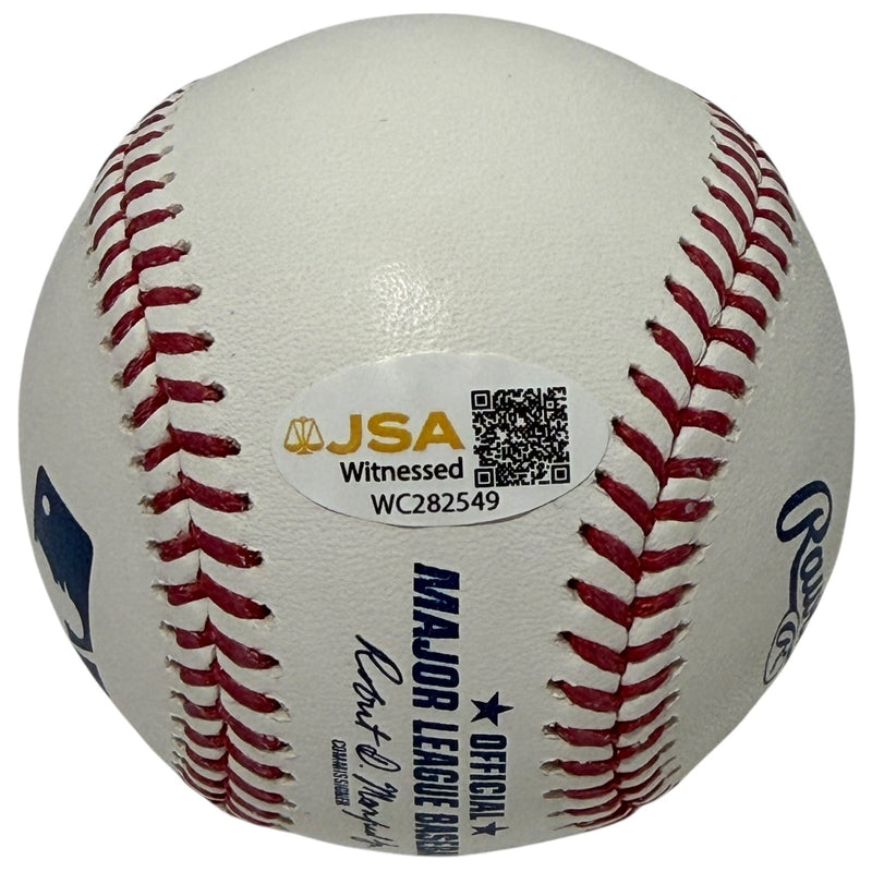 Bucky Dent Signed Rawlings Official MLB Baseball 78 WS MVP JSA Witnessed