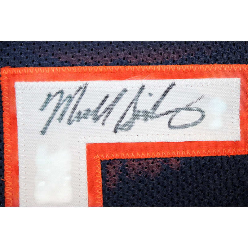 Mike Singletary Autographed Chicago Bears Navy Jersey