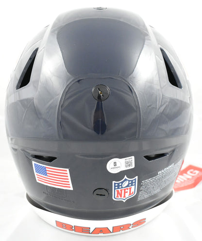 D'Andre Swift Autographed Chicago Bears Full Size SpeedFlex Helmet