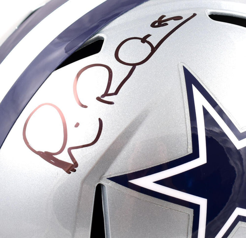 Michael Irvin Signed Dallas Cowboys Full Size Speed Helmet - Black Edition