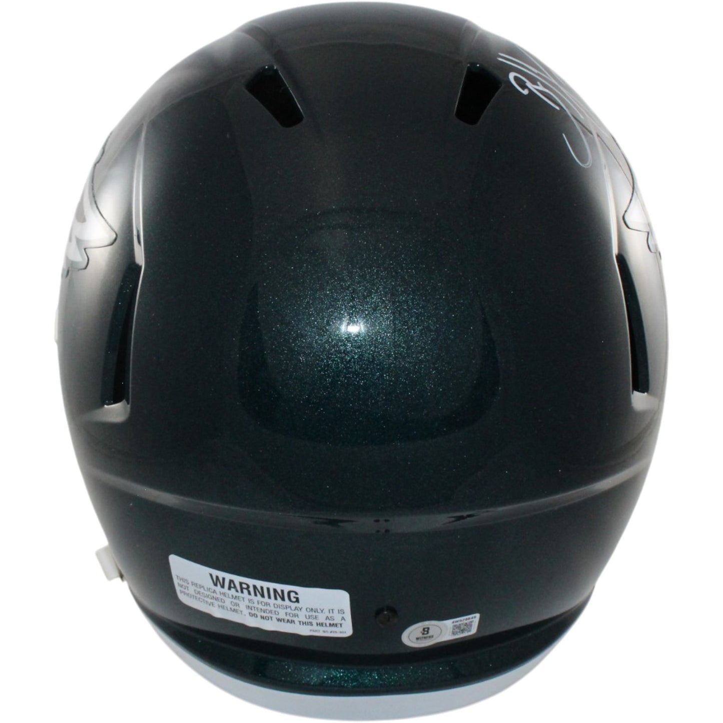 Brian Dawkins Philadelphia Eagles Signed Full Size Replica Helmet BAS