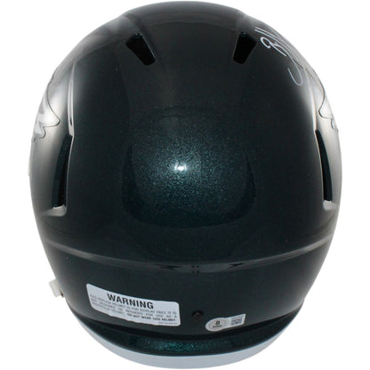 Brian Dawkins Philadelphia Eagles Signed Full Size Replica Helmet BAS