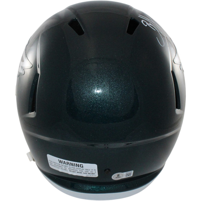 Brian Dawkins Philadelphia Eagles Signed Full Size Replica Helmet BAS