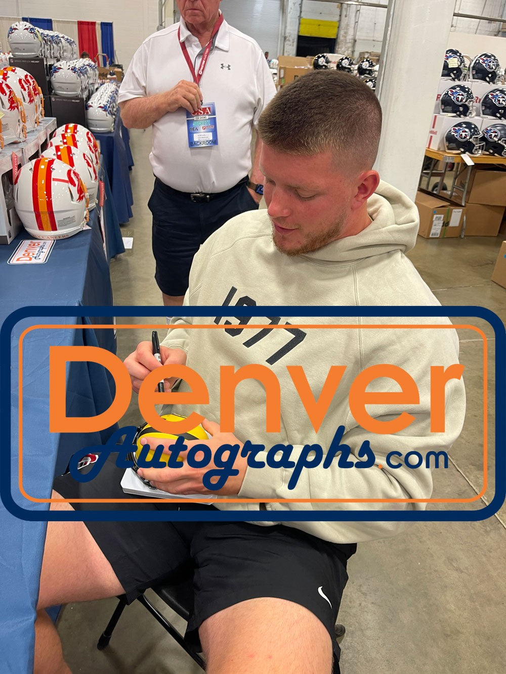Jack Sawyer Signed Pittsburgh Steelers Rave Mini Helmet (Beckett)